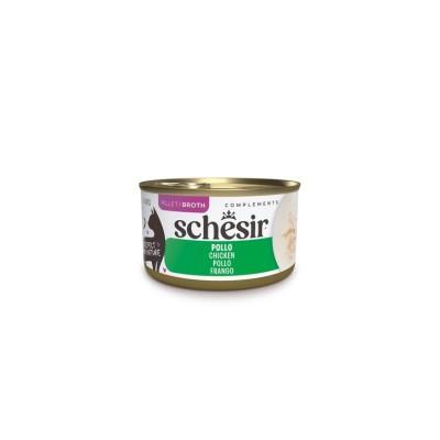 SCHESIR CAT ADULT LATTINA COMPLEMENTS BROTH POLLO 70GR