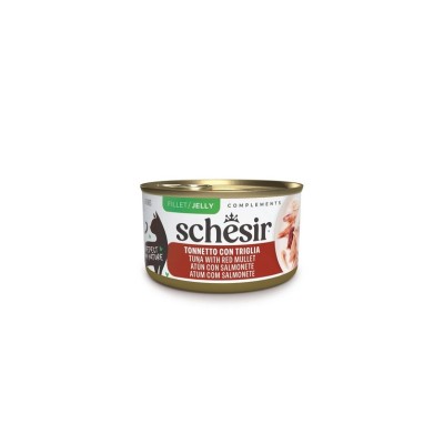 SCHESIR CAT ADULT LATTINA COMPLEMENTS JELLY TONNETTO CON TRIGLIA 70GR