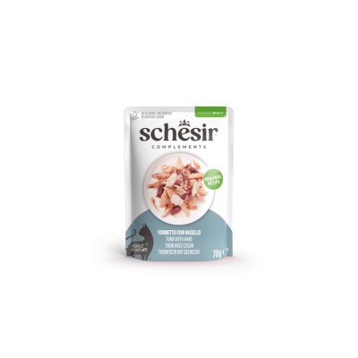 SCHESIR CAT BUSTA ADULT COMPLEMENTS JELLY TONNETTO CON NASELLO 70GR