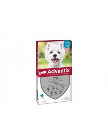 ADVANTIX 4-10 KG 4 PIPETTE