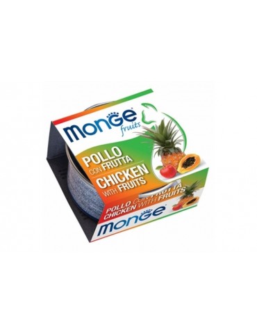 MONGE FRUIT 80GR POLLO CON FRUTTA