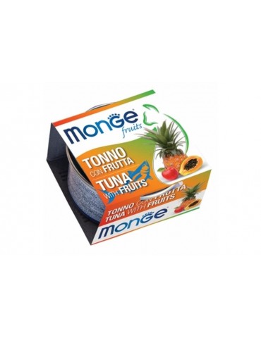 MONGE FRUIT 80GR TONNO CON FRUTTA