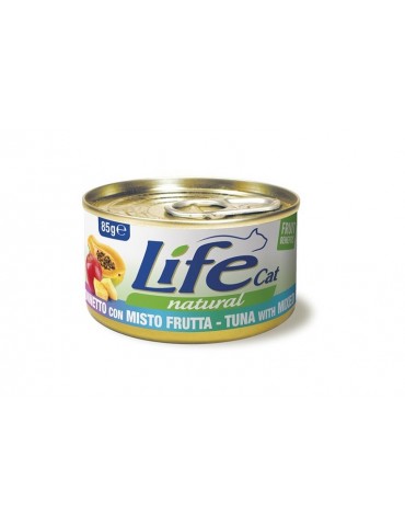 LIFE CAT FILETTI DI TONNETTO CON MISTO FRUTTA 85GR