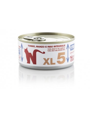 NATURAL CODE XL5 TONNO MANZO E RISO INTEGRALE 170GR