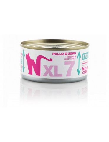 NATURAL CODE XL7 POLLO E UOVO 170GR