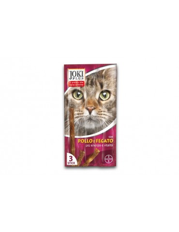 JOKI PLUS GATTO POLLO/FEGATO 3X5GR