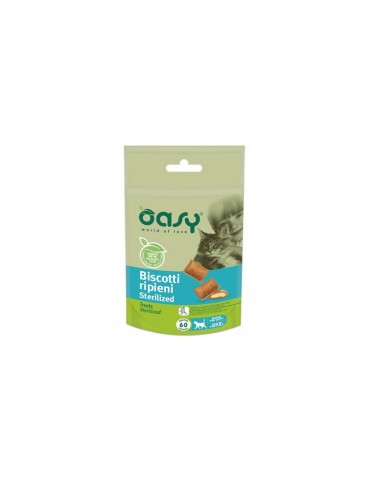 OASY CAT BISCOTTI STERILIZED 60GR