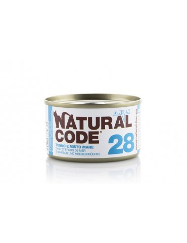 NATURAL CODE 28 TONNO E MISTO MARE 85 GR