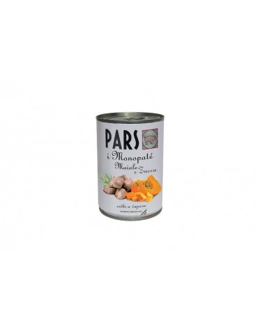 PARS MONOPATE' MAIALE CON ZUCCA 405GR