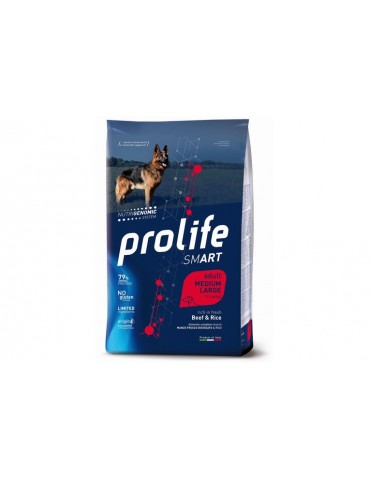 PROLIFE DOG SMART ADULT MANZO E RISO 12KG