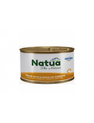 NATUA POLLO PETTO E COSCIA CON CAROTE IN BROTH 85GR