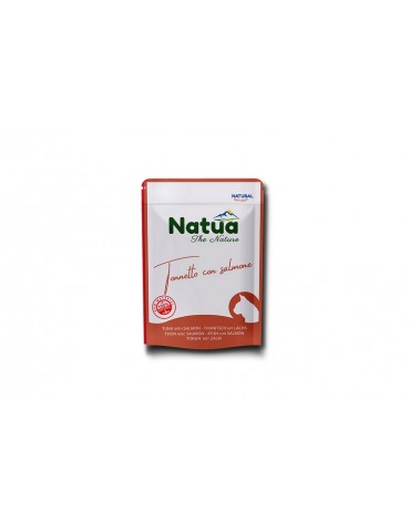 NATUA BUSTA TONNETTO CON SALMONE 70GR