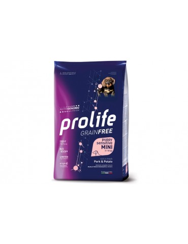 PROLIFE DOG GRAIN FREE PUPPY MINI SENSITIVE MAIALE E PATATE 2KG