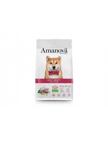 AMANOVA DOG ADULT OBESITY TACCHINO 2KG