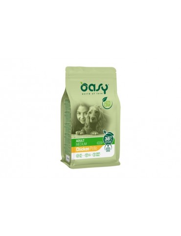 OASY DOG LIFESTAGE ADULT MEDIUM POLLO 12KG