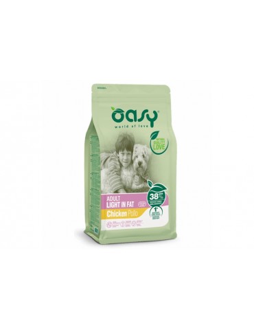 OASY DOG LIFESTAGE ADULT LIGHT IN FAT 12KG