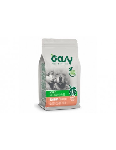 OASY DOG MONOP. ADULT M/L SALMONE 12KG