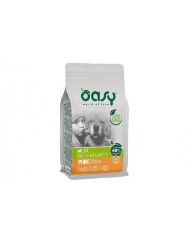 OASY DOG MONOP. ADULT M/L MAIALE 12KG