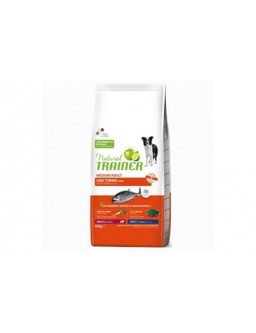 NATURAL TRAINER DRY DOG TONNO E RISO 12KG