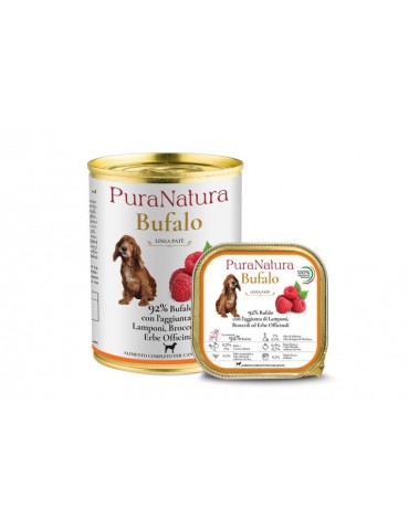 PURA NATURA MONOP. BUFALO E LAMPONI 400GR