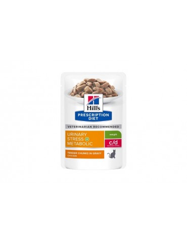 HILL'S DIET CAT C/D STRESS + METABOLIC BUSTA 85GR