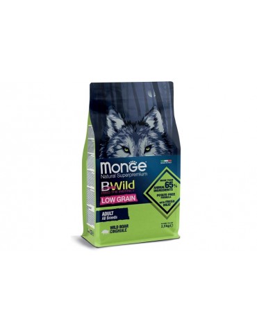 MONGE BWILD DOG LOW GRAIN ADULT CINGHIALE 2,5KG