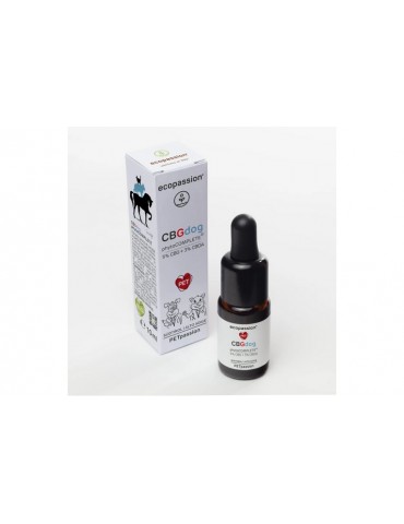 ECOPASSION PET CBG DOG OIL 10ML