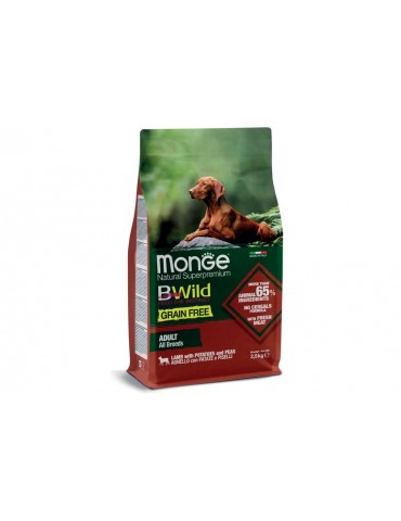 MONGE BWILD DOG GRAIN FREE ADULT AGNELLO E PATATE 2,5KG