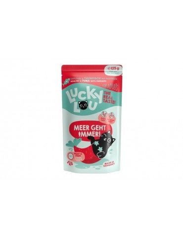 LUCKY LOU ADULT POLLO E TONNO 125GR