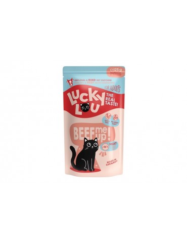 LUCKY LOU ADULT POLLO E MANZO 125GR