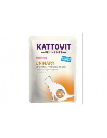 KATTOVIT DIET CAT BUSTA URINARY SALMONE 85GR