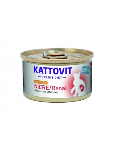 KATTOVIT DIET CAT RENAL POLLO 85GR