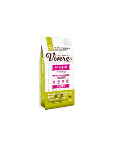 VIVERE PUPPY MEDIUM AGNELLO 12KG