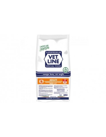 VETLINE DOG ADULT PESCE 3KG