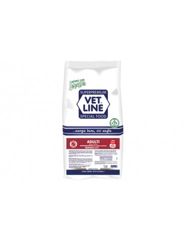 VETLINE DOG ADULT MINI BUFALO 3KG