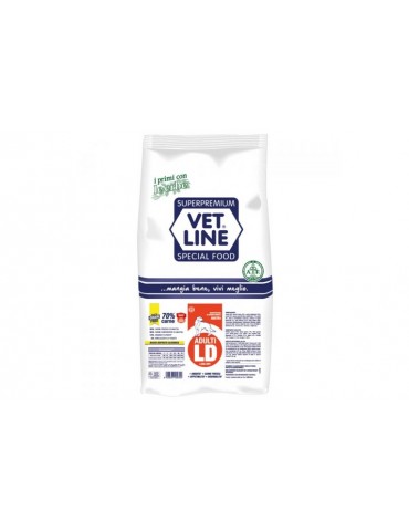 VETLINE DOG LESS DRY ADULT GRAIN FREE ANATRA 3KG