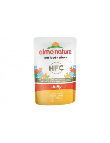 ALMO NATURE HFC CAT JELLY POLLO 55GR