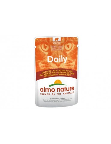 ALMO NATURE CAT DAILY POLLO E ANATRA 70GR