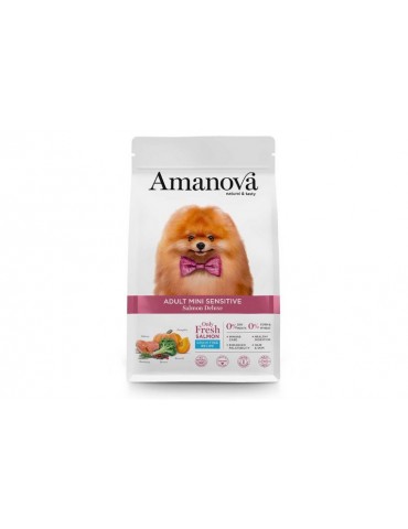 AMANOVA DOG ADULT GF MINI SALMONE 7KG