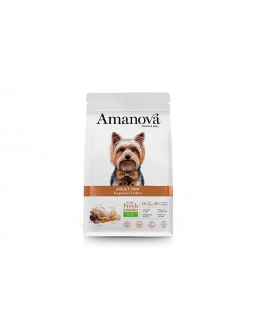 AMANOVA DOG ADULT LG MINI POLLO 7KG