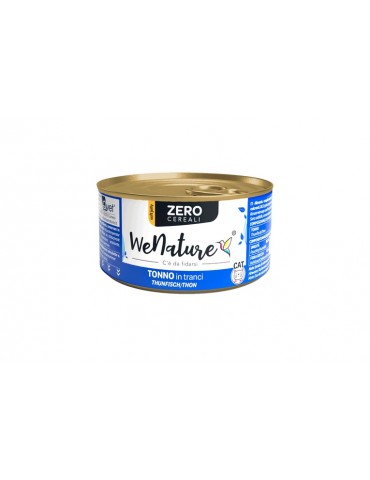 WENATURE CAT ZERO GRAIN TONNO IN TRANCI 85GR