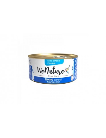 WENATURE CAT ACQUA TONNO IN TRANCI 85GR