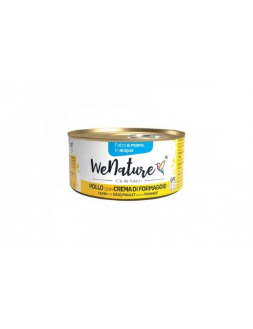 WENATURE CAT ACQUA POLLO CON FROMAGGIO 85GR