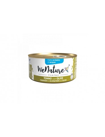 WENATURE CAT ACQUA TONNO CON OLIVA 85GR