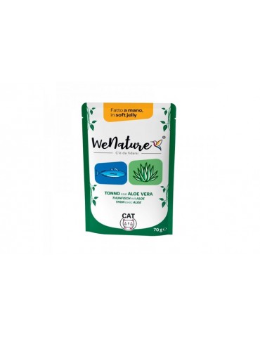 WENATURE CAT BUSTA TONNO E ALOE 70GR