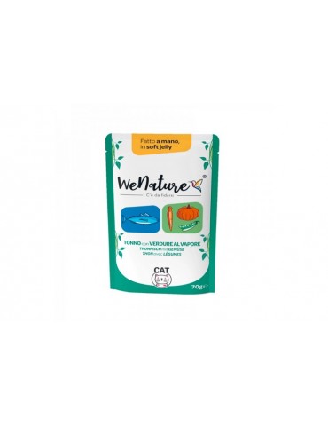 WENATURE CAT BUSTA TONNO CON VERDURE 70GR