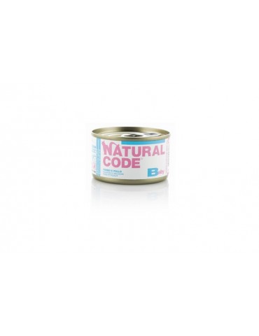 NATURAL CODE BABY TONNO E POLLO 85 GR