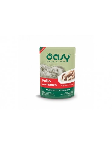 OASY CAT BUSTA SPECIALITA' POLLO CON MANZO 70GR