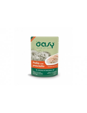 OASY CAT BUSTA SPECIALITA' POLLO CON PROSCIUTTO 70GR