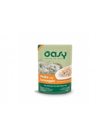 OASY CAT BUSTA SPECIALITA' POLLO CON FORMAGGIO 70GR